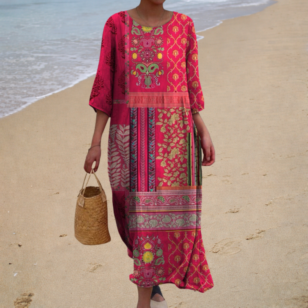Flowing Maxi Dress, Chic and Comfortable