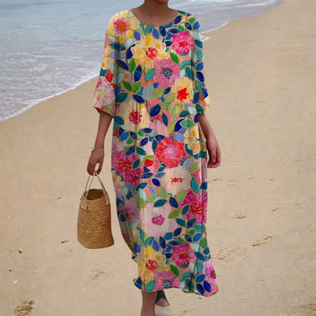 Flowing Maxi Dress, Chic and Comfortable