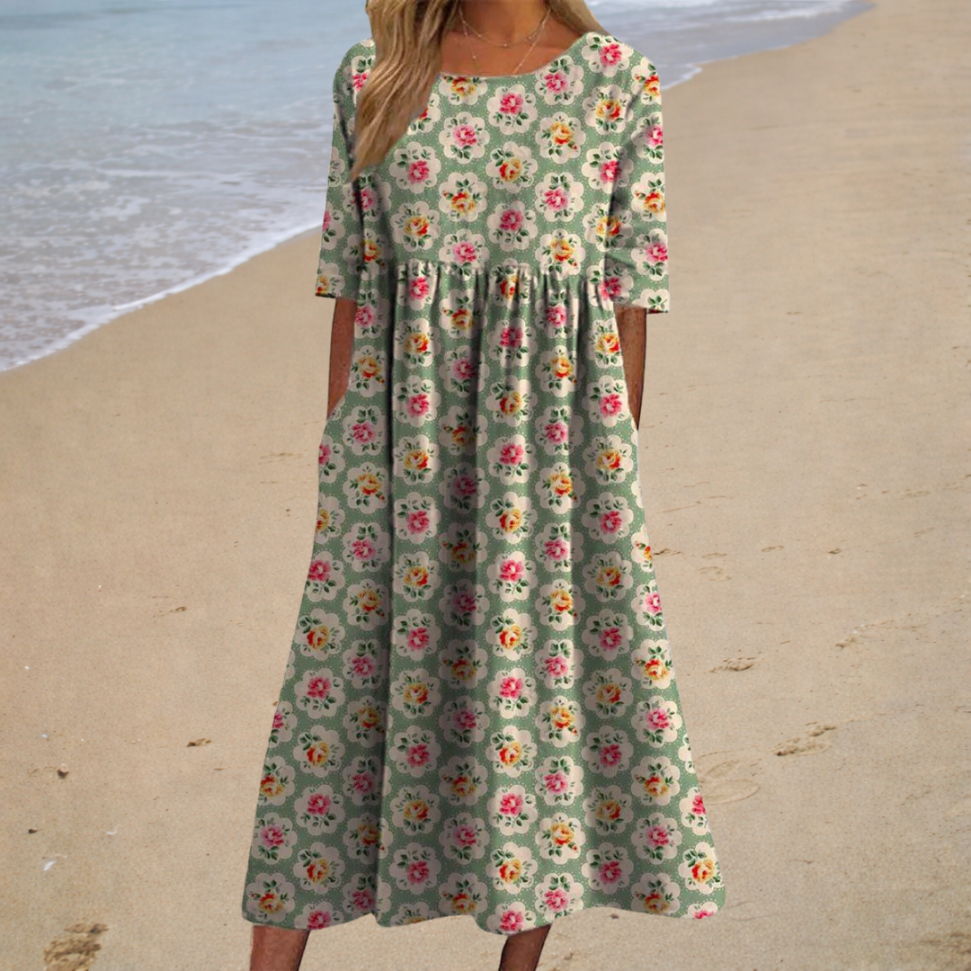 Flowing Maxi Dress, Chic and Comfortable