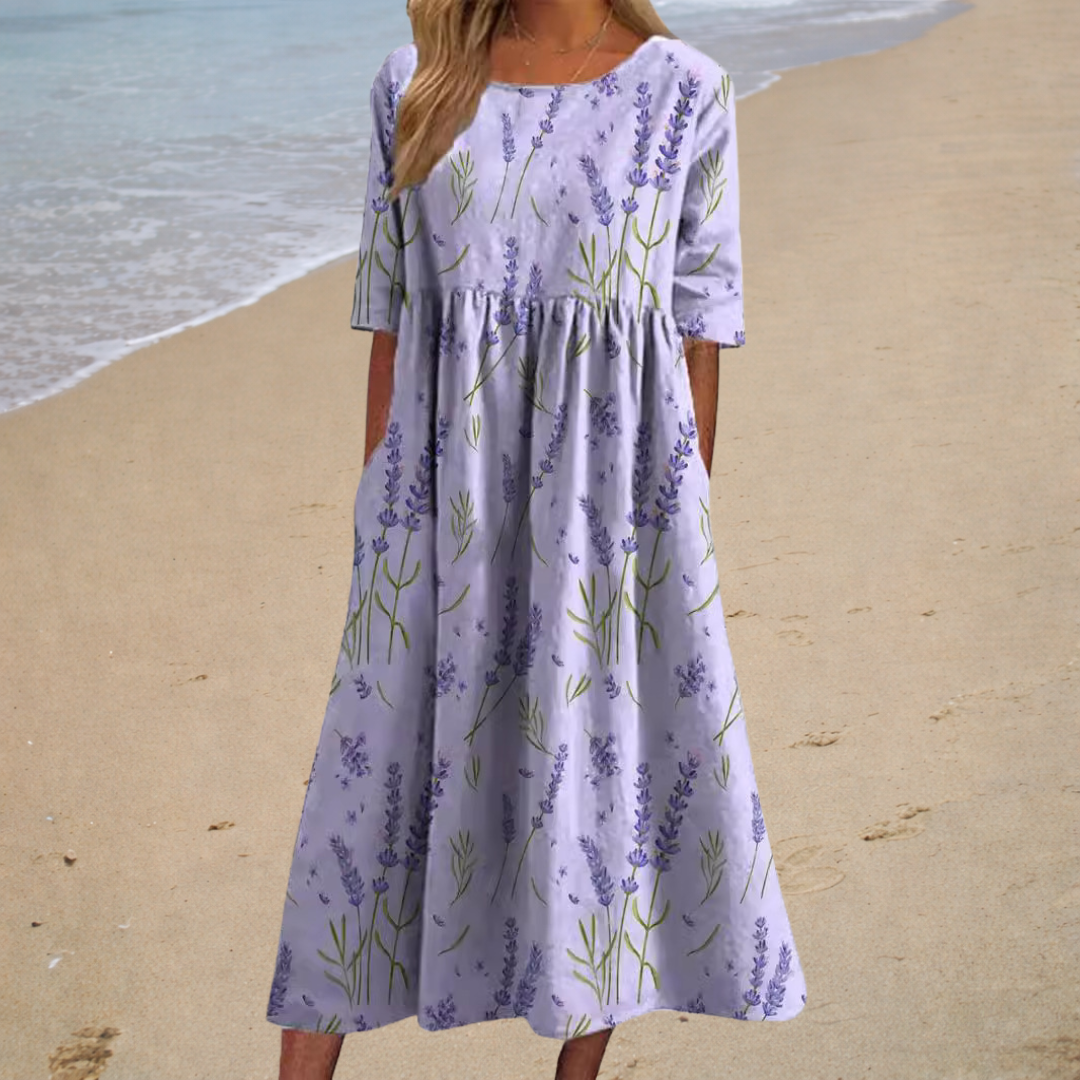 Flowing Maxi Dress, Chic and Comfortable