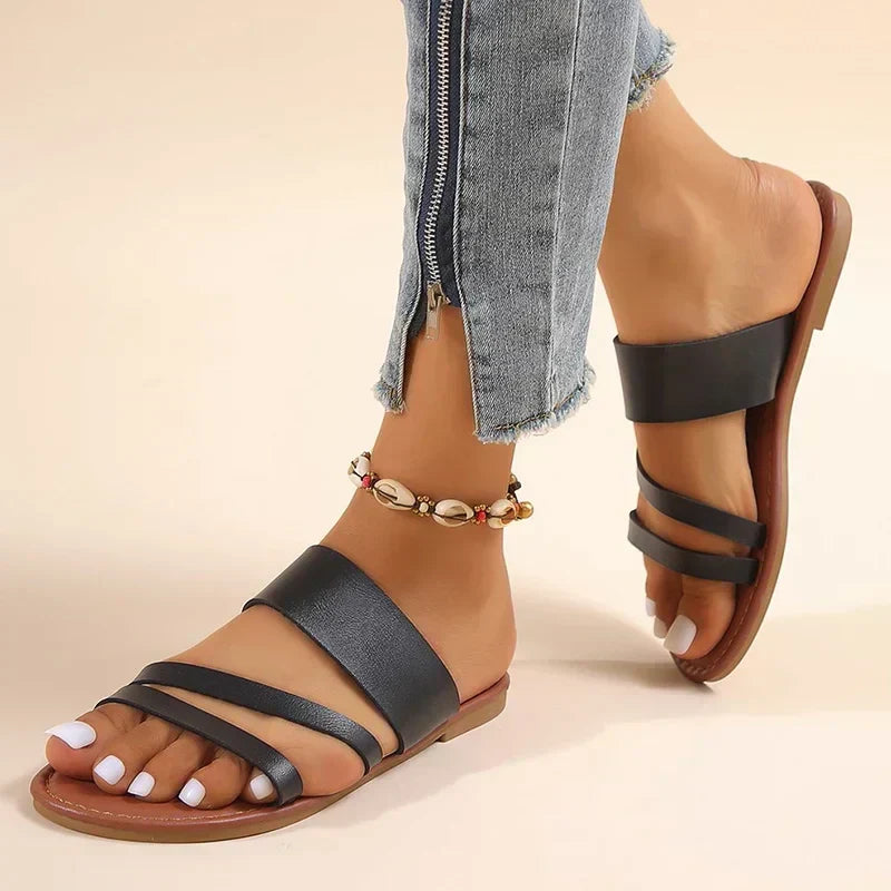 Casual and Comfortable Flat Sandals