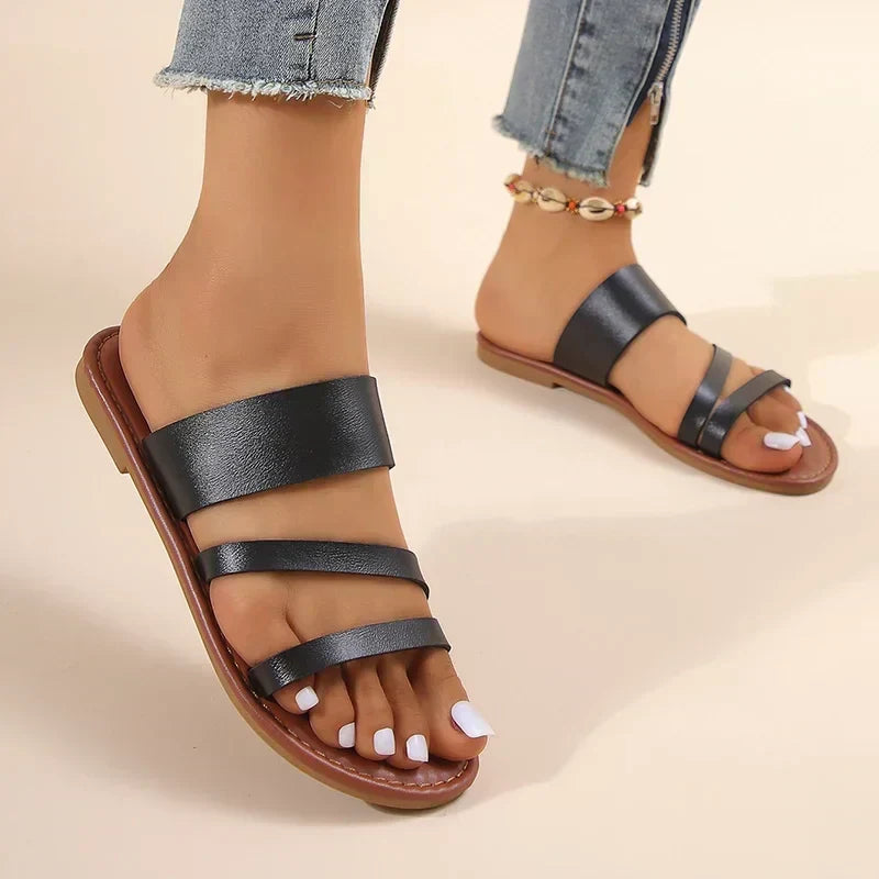 Casual and Comfortable Flat Sandals