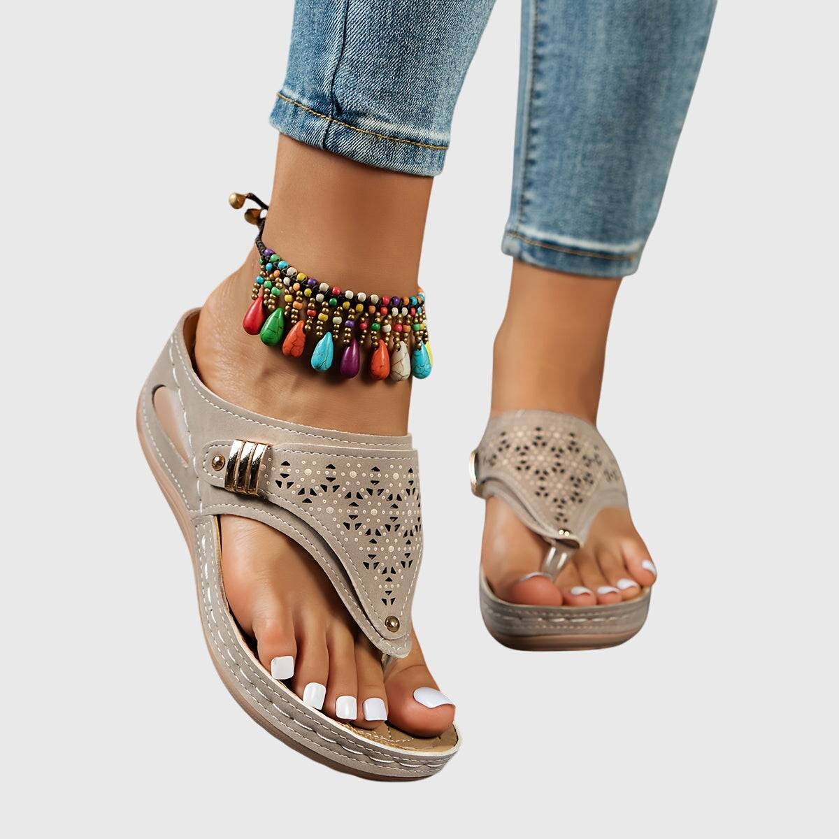 Anika - Flip-Flop Sandals