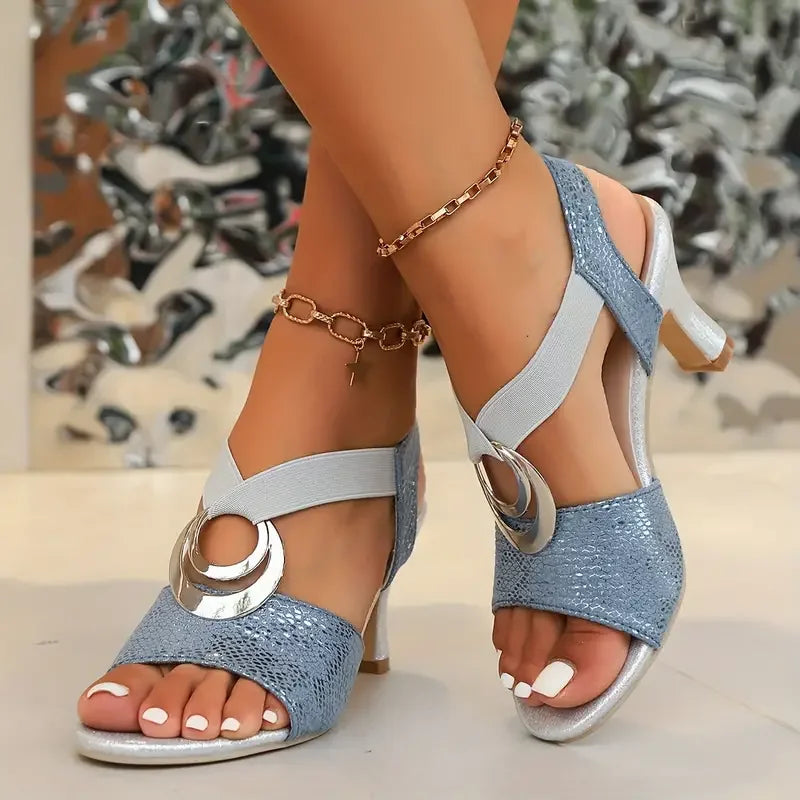 Avenelle | High-Heeled Orthopaedic Sandals