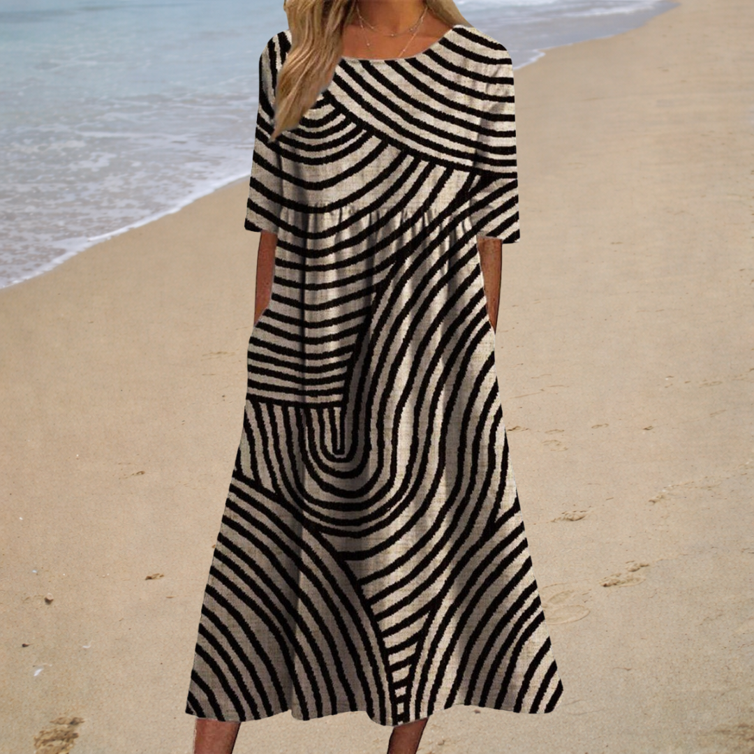 Flowing Maxi Dress, Chic and Comfortable