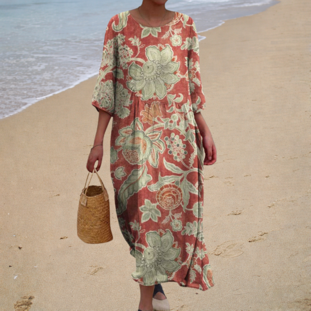 Flowing Maxi Dress, Chic and Comfortable