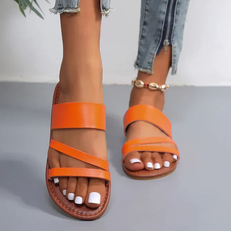 Casual and Comfortable Flat Sandals