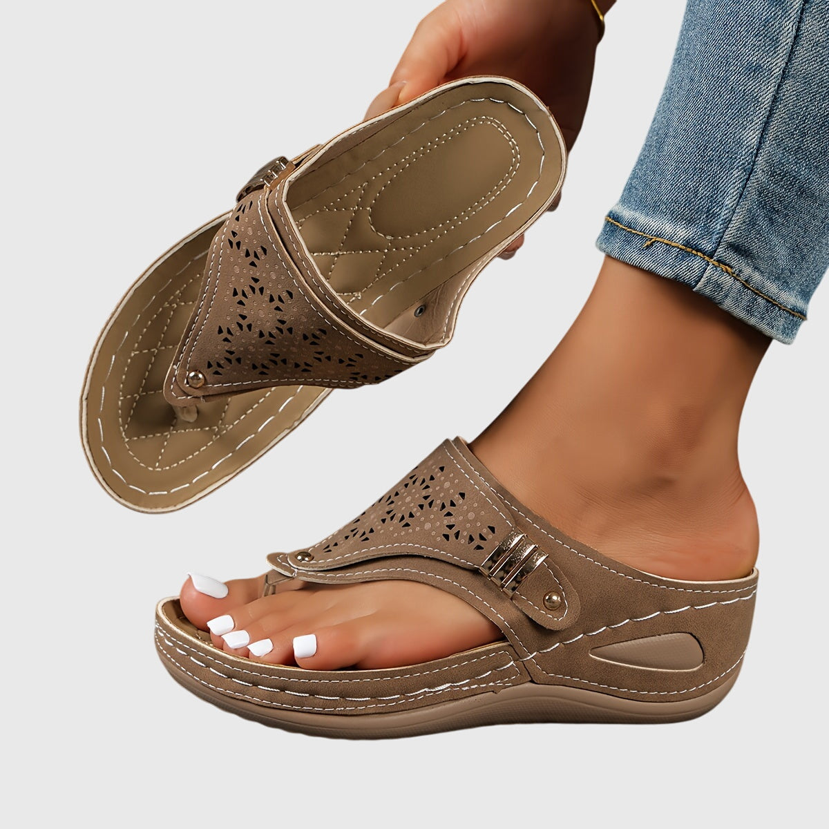 Anika - Flip-Flop Sandals